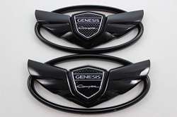 KDM 7ks sada emblémů Genesis Wing - Hyundai Genesis Coupe (10 - 15)
