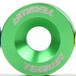 Tegiwa ozdobné podložky a šroubky - 5ks, barva podložek zelená, barva šroubků stříbrná, délka šroubků 25mm