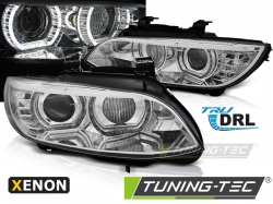 Tuning-Tec přední čirá světla DRL Chrome - BMW E92 Coupe / E93 Cabrio (06 - 10)