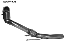 Bastuck downpipe / první díl výfuku se sportovním katalyzátorem - Škoda Octavia 3 RS
