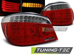 Tuning-Tec zadní čirá světla Red LED - BMW 5 E60 (03 - 07)
