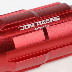 DNA bezpečnostní matice na kola JDM Racing - Červené
