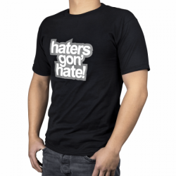 Skunk2 bavlněné tričko Haters - barva černá