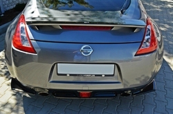 Maxton ABS boční lipy zadního nárazníku - Nissan 370z (09 - 12)