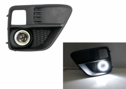 JDM 40SMD LED Halo denní svícení a mlhová světla s rámečky - Subaru Impreza WRX STI (15+)