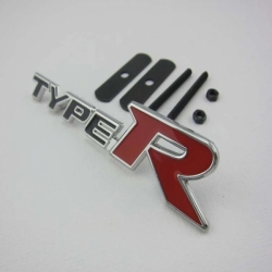 JDM logo Type-R na přední masku - Honda Civic, Accord, Prelude, S2000, atd.