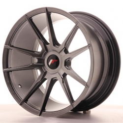 Japan Racing JR21 - 18x9,5 ET20 - 40 4x100 - 4x114,3 a 5x100 - 5x120, barva Hiper Black