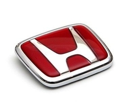 Červené přední logo Honda JDM - Honda Civic EK9 / Inetgra DC2 (95 - 01)