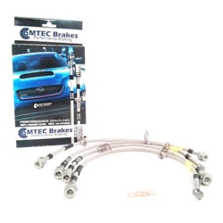 MTEC opletené brzdové hadice PTFE - Honda Civic EJ EK EK4 VTi (96 - 00)