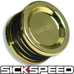 Sickspeed 24k zlaté hliníkové těsnění na vačky - Honda Civic, Del Sol, Integra, Prelude, S2000