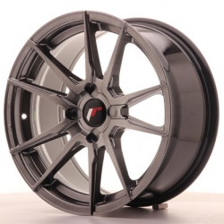 Japan Racing JR21 - 17x8 ET25-35 4x100 - 4x114,3 Hiper Black