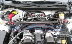 Rexpeed karbonové přední horní rozpěry - Toyota GT86 / Subaru BRZ