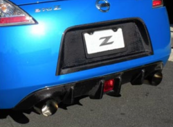 EVO-R karbonový difuzor do zadního nárazníku - Nissan 370z (09+)