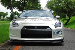 Rexpeed karbonový lip pod přední nárazník - Nissan GT-R (09 - 11)