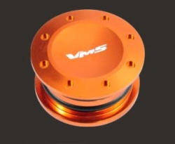 VMS Racig hliníkové těsnění na vačky - Honda Civic, Del Sol, Integra, Prelude, S2000, barva oranžová