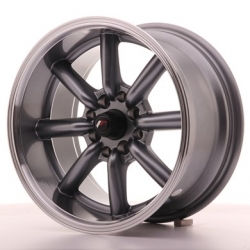 Japan Racing JR19 - 15x8 ET0 4x100/114,3, barva Gun Metal