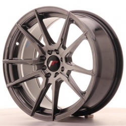 Japan Racing JR21 - 17x8 ET25 4x100/108, barva Hiper Black