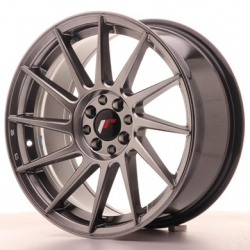 Japan Racing JR22 - 17x8 ET25 4x100/108, barva Hiper Black