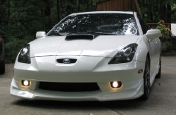 JapStyle lip JP Vizage pod přední nárazník - Toyota Celica T23 (00 - 02)