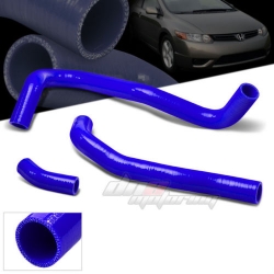 DNA modré silikonové hadice na vodu - Honda Civic Si (06 - 11)