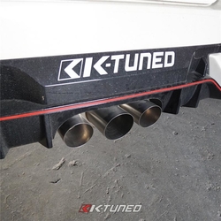 K-Tuned catback výfuk - Honda Civic X Type-R FK8 (17+)