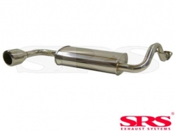 SRS axleback výfuk - Honda Civic 4G / CRX (88 - 91)