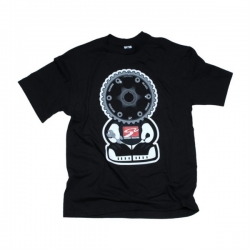 Skunk2 bavlněné tričko Black Series Gear Headz - barva černá