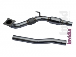 Invidia downpipe s katalyzátorem - Volkswagen Scirocco / Golf 5 6 / Seat Leon / Audi TT 2.0 TSI (09+)