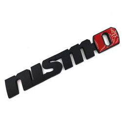 JDM černé logo Nismo - Nissan Juke, 370Z, GTR, 350z, 180SX, atd.