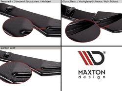 Maxton ABS lip V2 pod přední nárazník  - Škoda Octavia RS MK3 (12 - 16) / (17+)