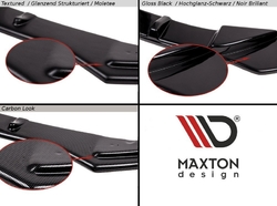 Maxton ABS difuzor V2 zadního nárazníku - Škoda Octavia RS MK3 (12 - 16) / (17+)