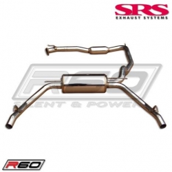 SRS catback výfuk R60 TUV - Honda Civic Type-R FN2 (06 - 11)