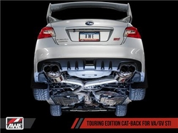 AWE Tuning catback výfuk Touring Edition - Subaru WRX STi  (15 - 18)