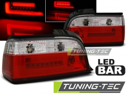 Tuning-Tec zadní čirá LED Bar světla Red White - BMW 3 E36 Coupe / Cabrio (90 - 99)