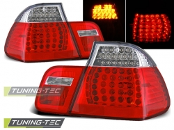 Tuning-Tec zadní čirá LED světla červená - BMW 3 E46 Sedan (01 - 05)