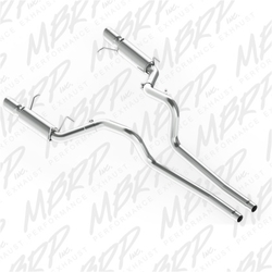 MBRP catback výfuk Race Version AL - Ford Mustang GT V8 5.0 (11 - 14)