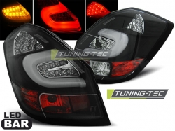 Tuning-Tec zadní čirá světla Black LED Bar - Škoda Fabia II (07 - 14)