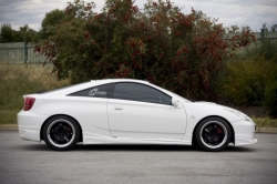 JapStyle lip JP Vizage pod přední nárazník - Toyota Celica T23 (00 - 02)