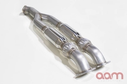 AAM Competition downpipe s rezonátory - Nissan GT-R R35 (08+)