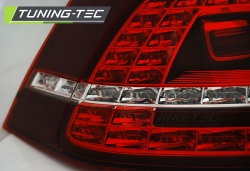 Tuning-Tec zadní čirá světla Red LED - Volkswagen Golf 7 (13 - 17)