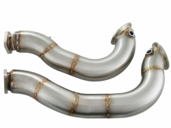 aFe Twisted steel downpipe Race Series - BMW 3 E9x 3.0tt N54 (07 - 10) / 135 E82 N54 3.0tt