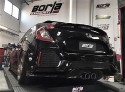 Borla catback výfuk S-Type - Honda Civic X 1.5 Sport (17+)