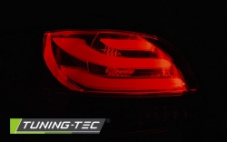 Tuning-Tec zadní čirá LED Bar světla Red White - Peugeot 206 Hatchback