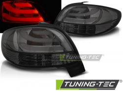 Tuning-Tec zadní čirá LED Bar světla Smoke - Peugeot 206 Hatchback