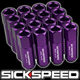 Sickspeed odlehčené kolové matice 60mm Tuner - fialové