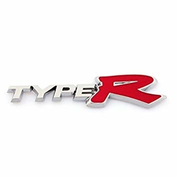 JDM plstové logo Type-R - Honda Civic, Accord, Prelude, S2000, atd.