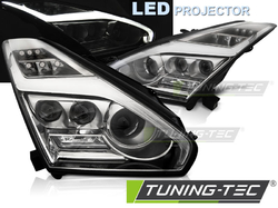 Tuning-Tec přední čirá LED světla - Nissan GT-R R35 (08 - 13)
