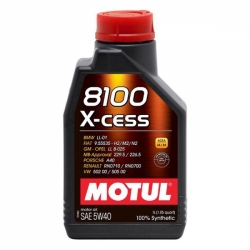 Motul 8100 X-CESS 5W-40 - Motorový olej 1L 