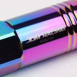 DNA matice na kola JDM Racing Open End 20ks - M12x1.5 Neo Chrome