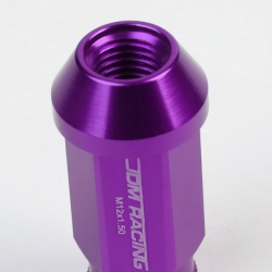 DNA odlehčené matice na kola JDM Racing 20ks - M12x1.5 Purple